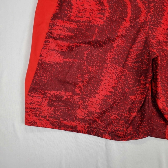 Nike Sheild LeBron James Red Basketball Boys Gym Shorts Size 4XL - Picture 9 of 16